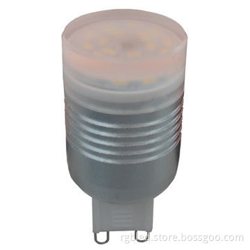 G9 LED Lamp, 16pcs 3014 SMD, 160lm, 2.0W Power and 120V/230V AC, 180° Angle